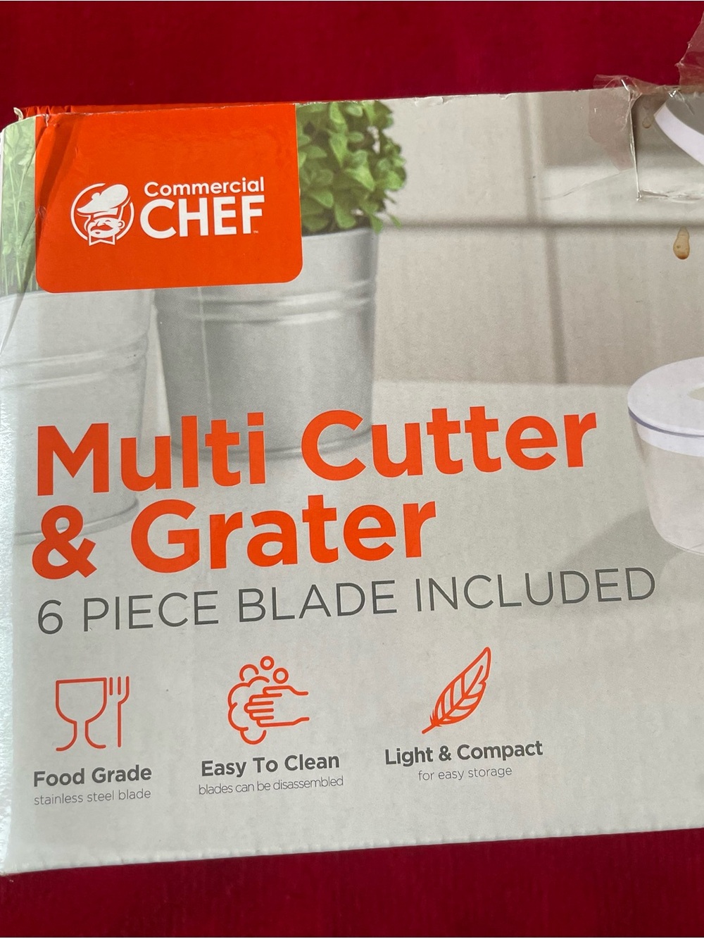 Commercial Chef Multi Cutter & Grater Replacements (it only included the blades)